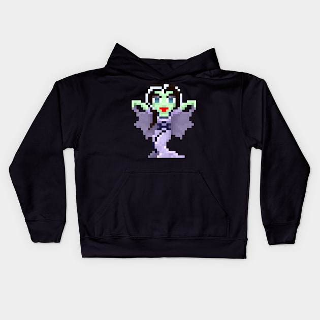 16-Bits Lily Kids Hoodie by badpun